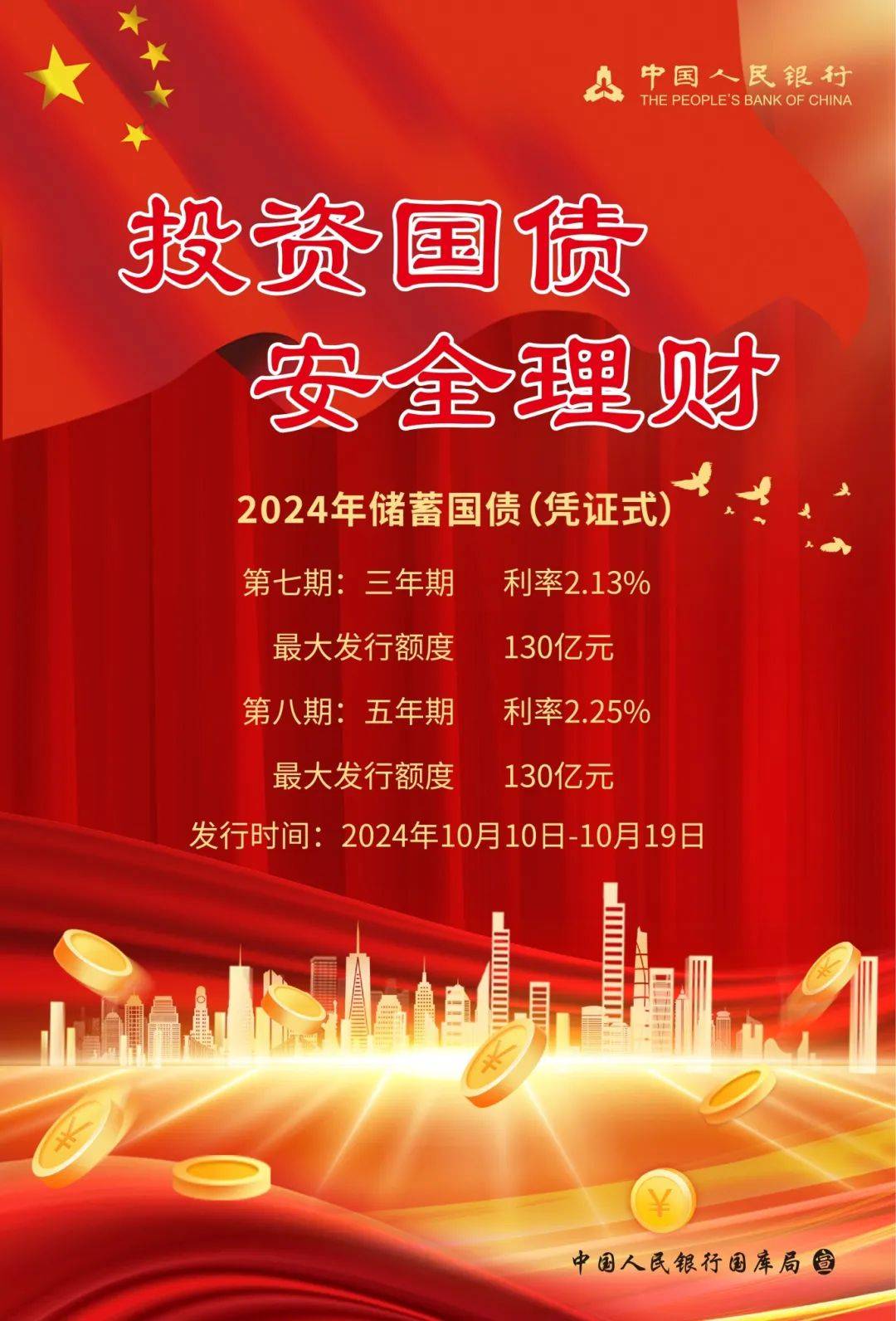 财政部拟发行2025年记账式贴现（三十二期）国债